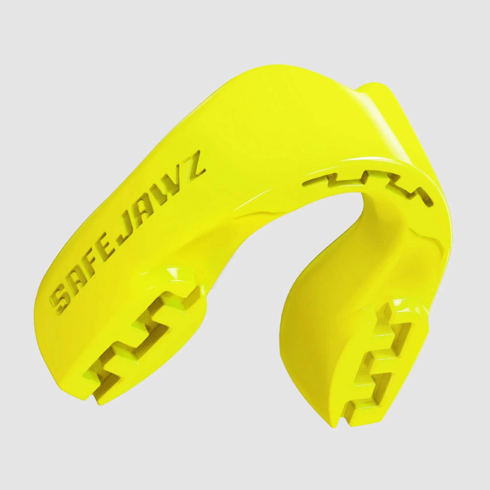 SafeJawz Intro Series Mouth guard - Fluro Yellow