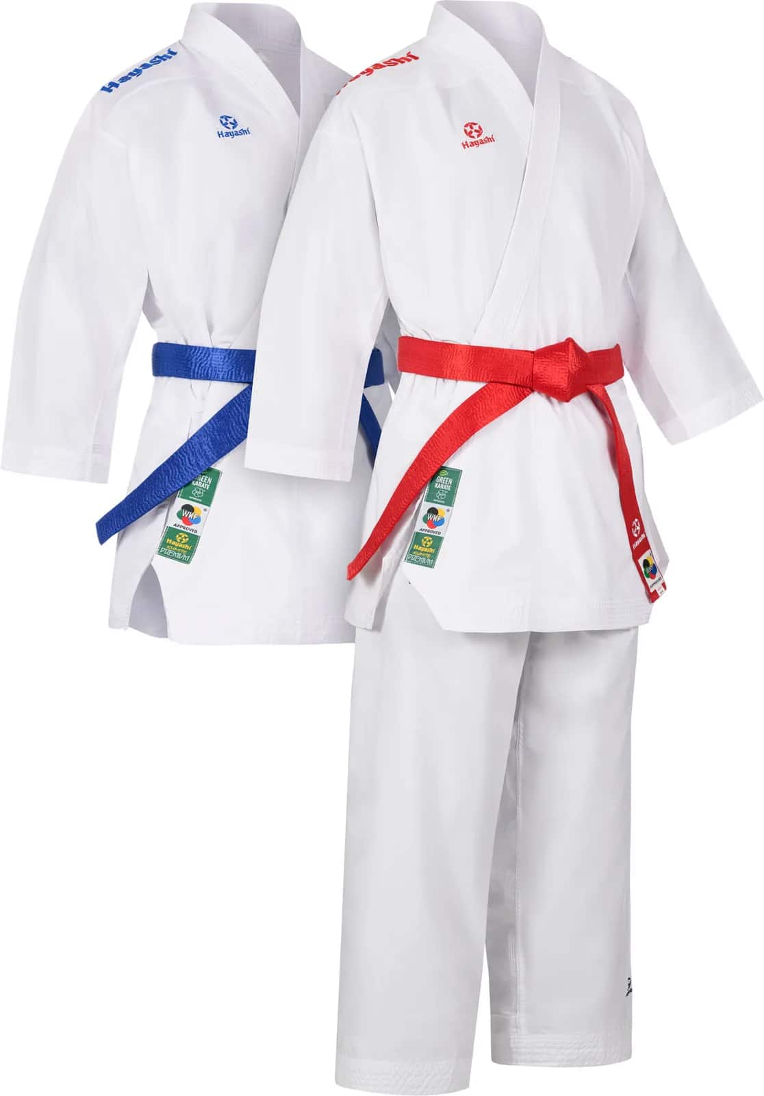 Karatedraktsett “Premium Kumite Competition” fra Hayashi Green Collection (WKF-godkjent)