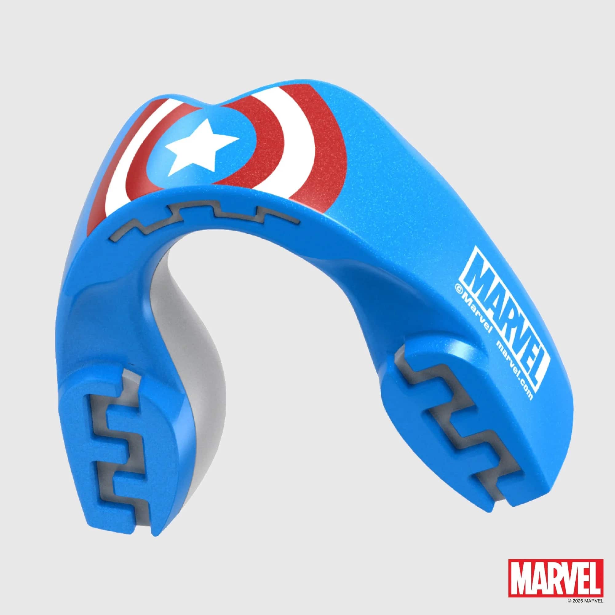 SafeJawz Marvel Captain America Mouth guard - Blue