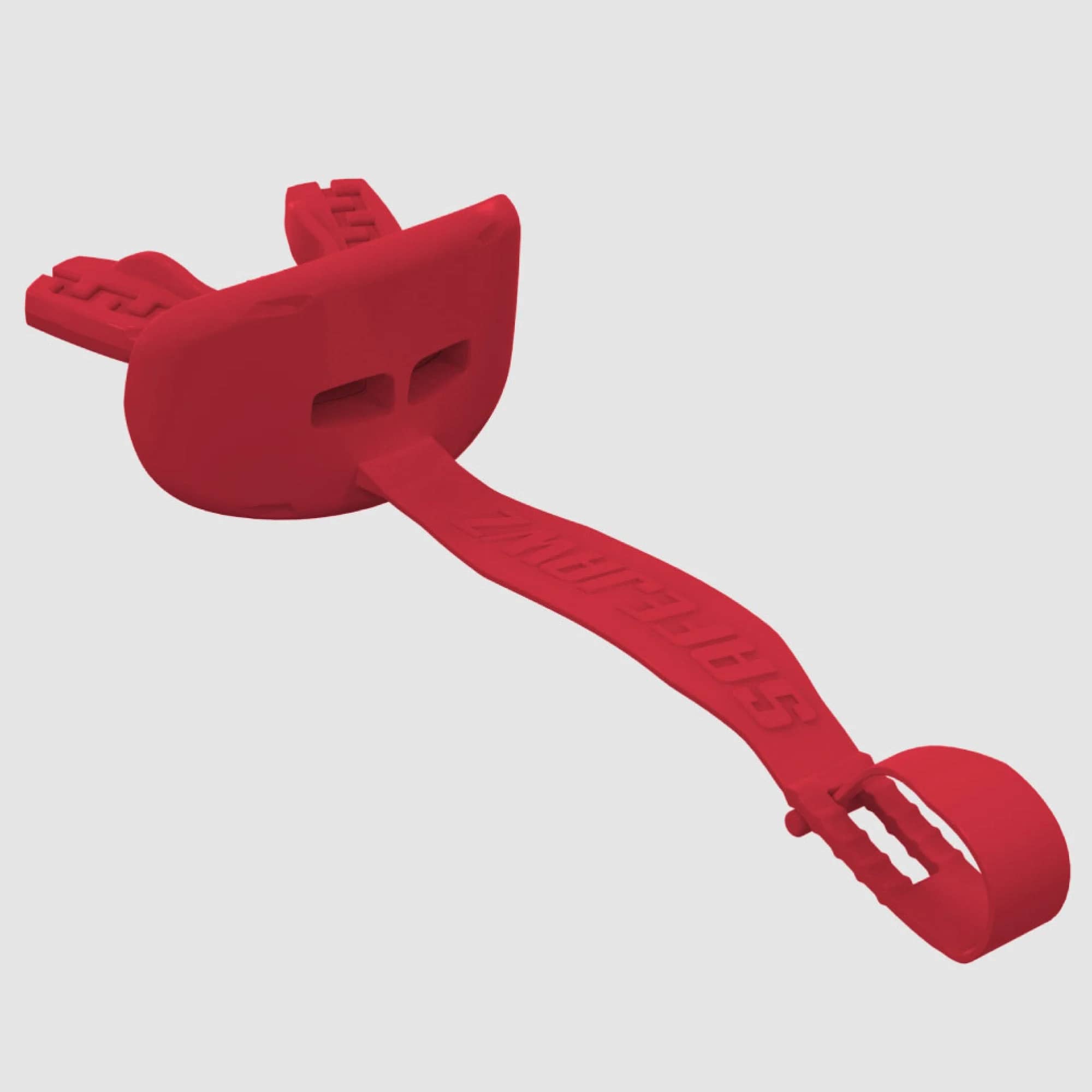 SafeJawz Intro Series leppebeskytter · Red – originalt produktbilde fra SafeJawz
