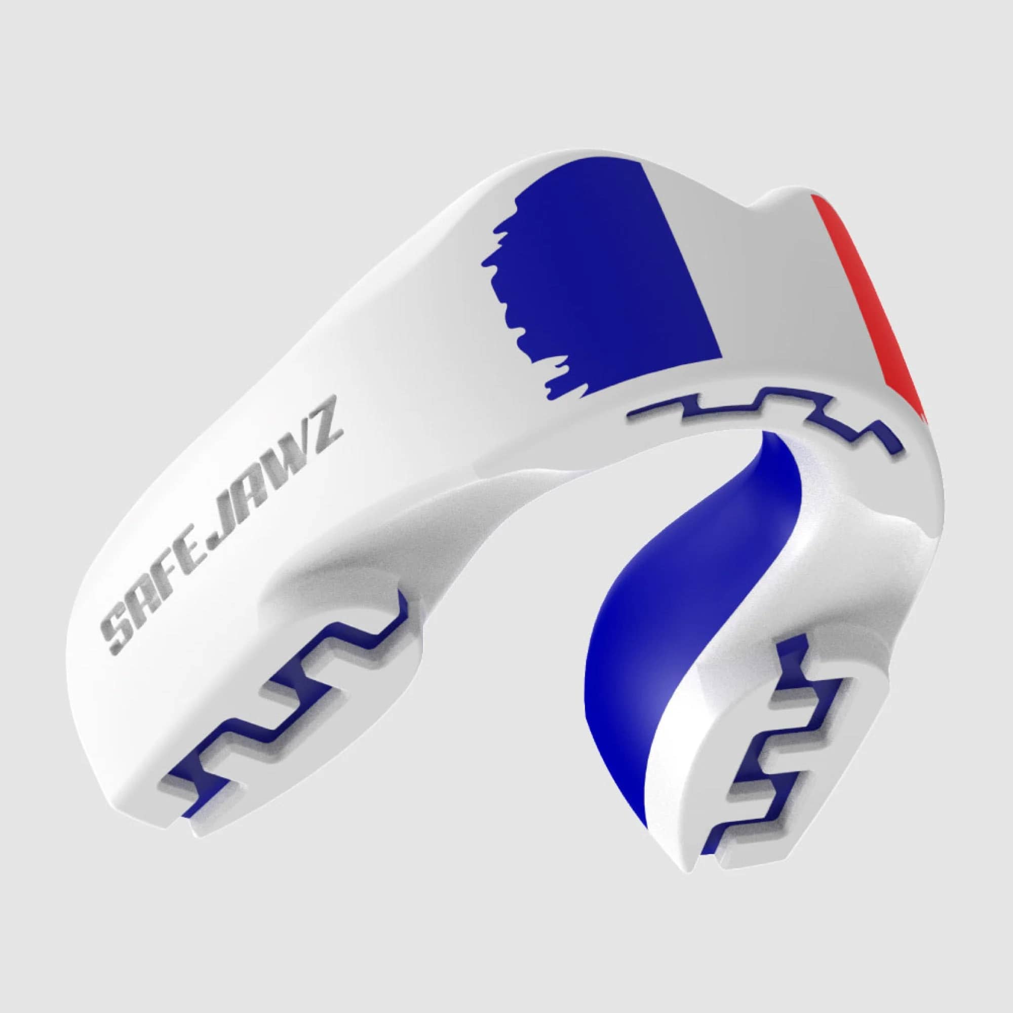 SafeJawz Extro Flags Range tannbeskytter France – originalt produktbilde fra SafeJawz