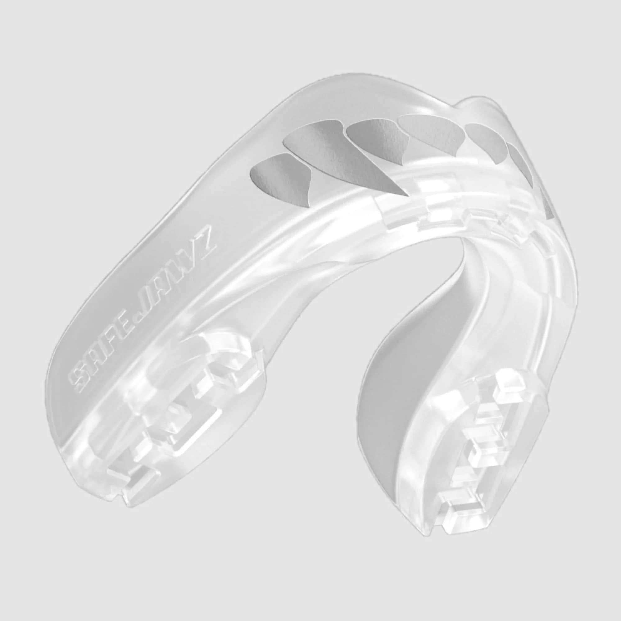SafeJawz Extro Series Clear Fangz tannbeskytter – originalt produktbilde fra SafeJawz