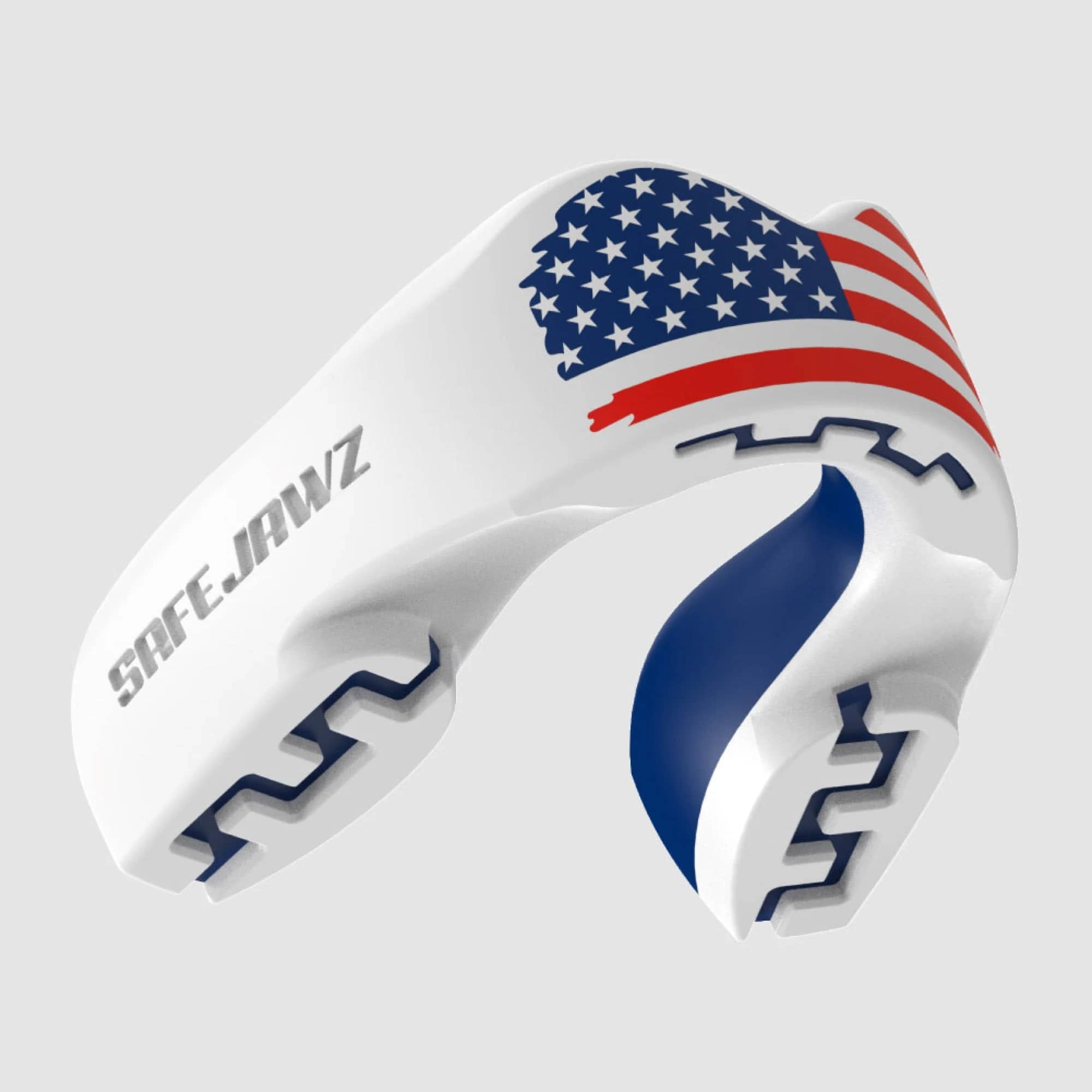 SafeJawz Extro Flags Range tannbeskytter USA – originalt produktbilde fra SafeJawz