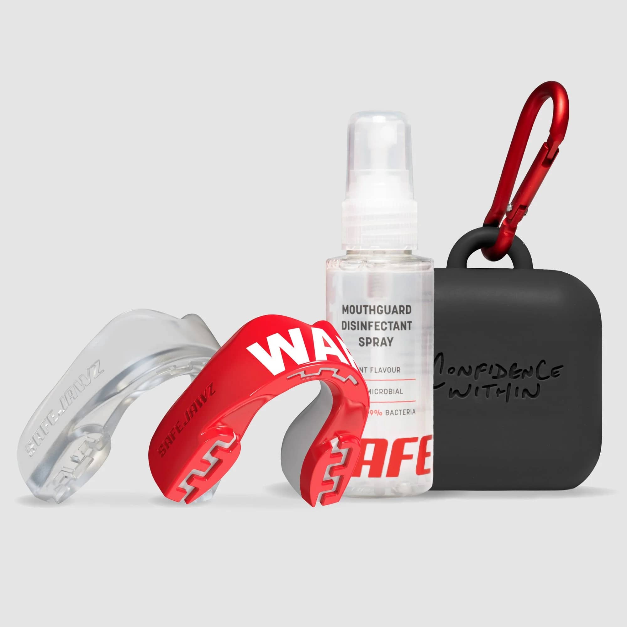 SafeJawz Extro Series Premium-pakke · War – originalt produktbilde fra SafeJawz