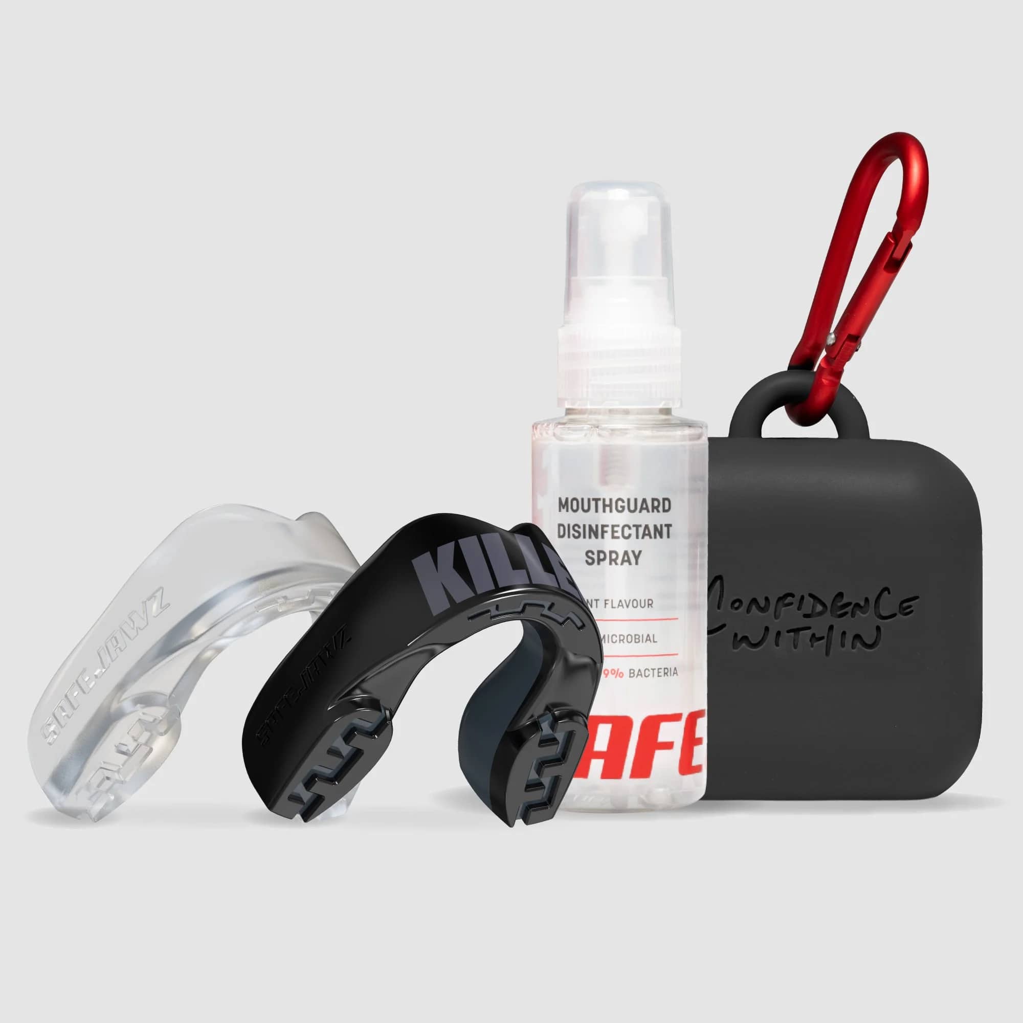 SafeJawz Extro Series Premium-pakke · Killer – originalt produktbilde fra SafeJawz