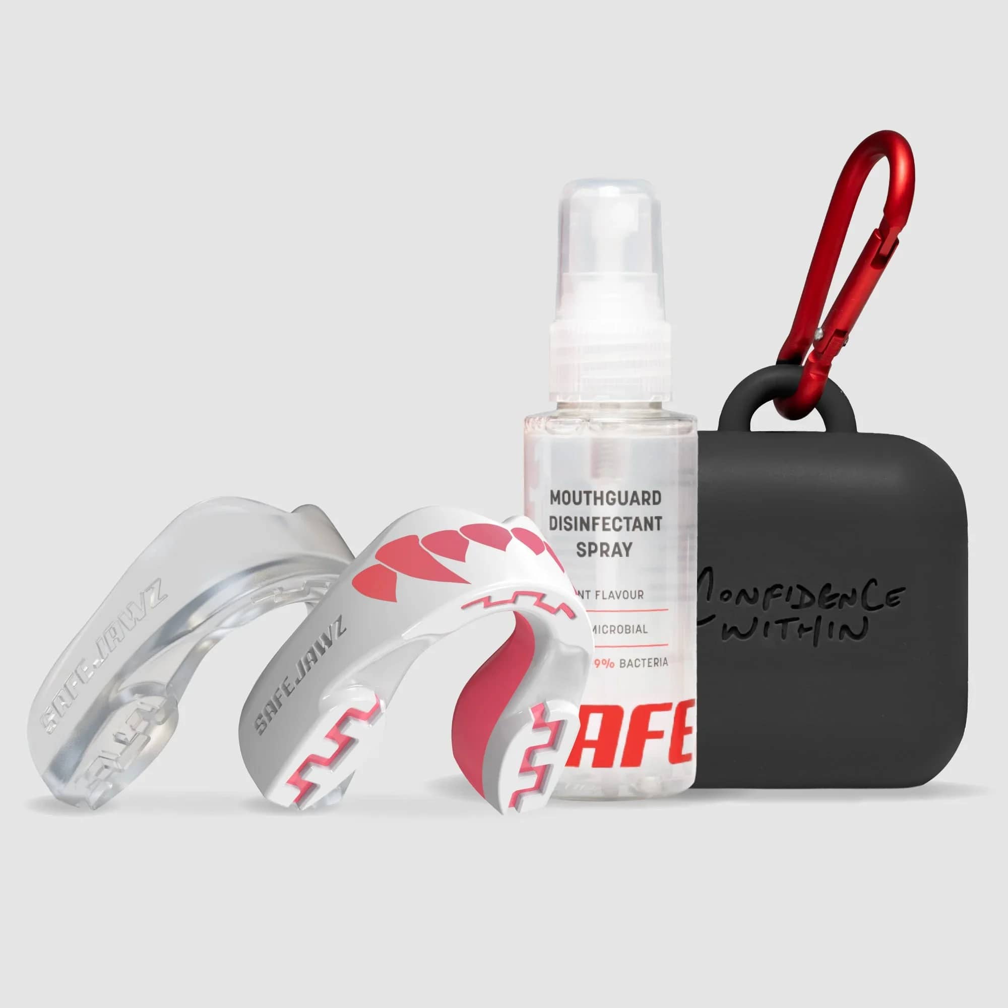 SafeJawz Extro Series Premium Bundle - Pink Fangz – original SafeJawz product photograph