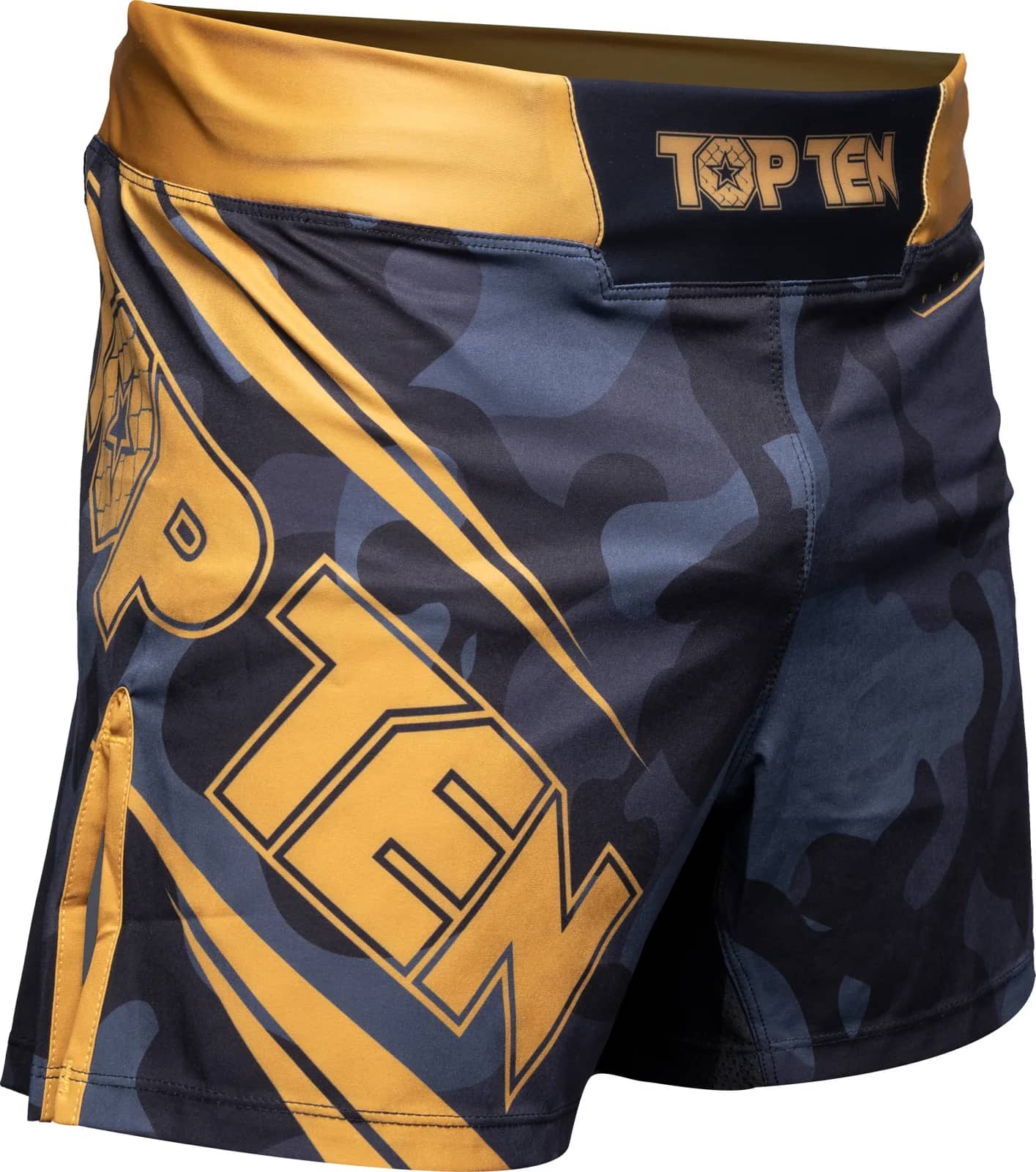 MMA Shorts “Black Force” Camouflage