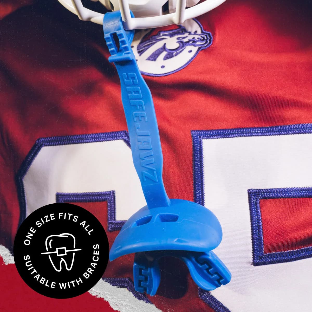 SafeJawz Intro Series leppebeskytter- Blue – alternativt bilde fra SafeJawz