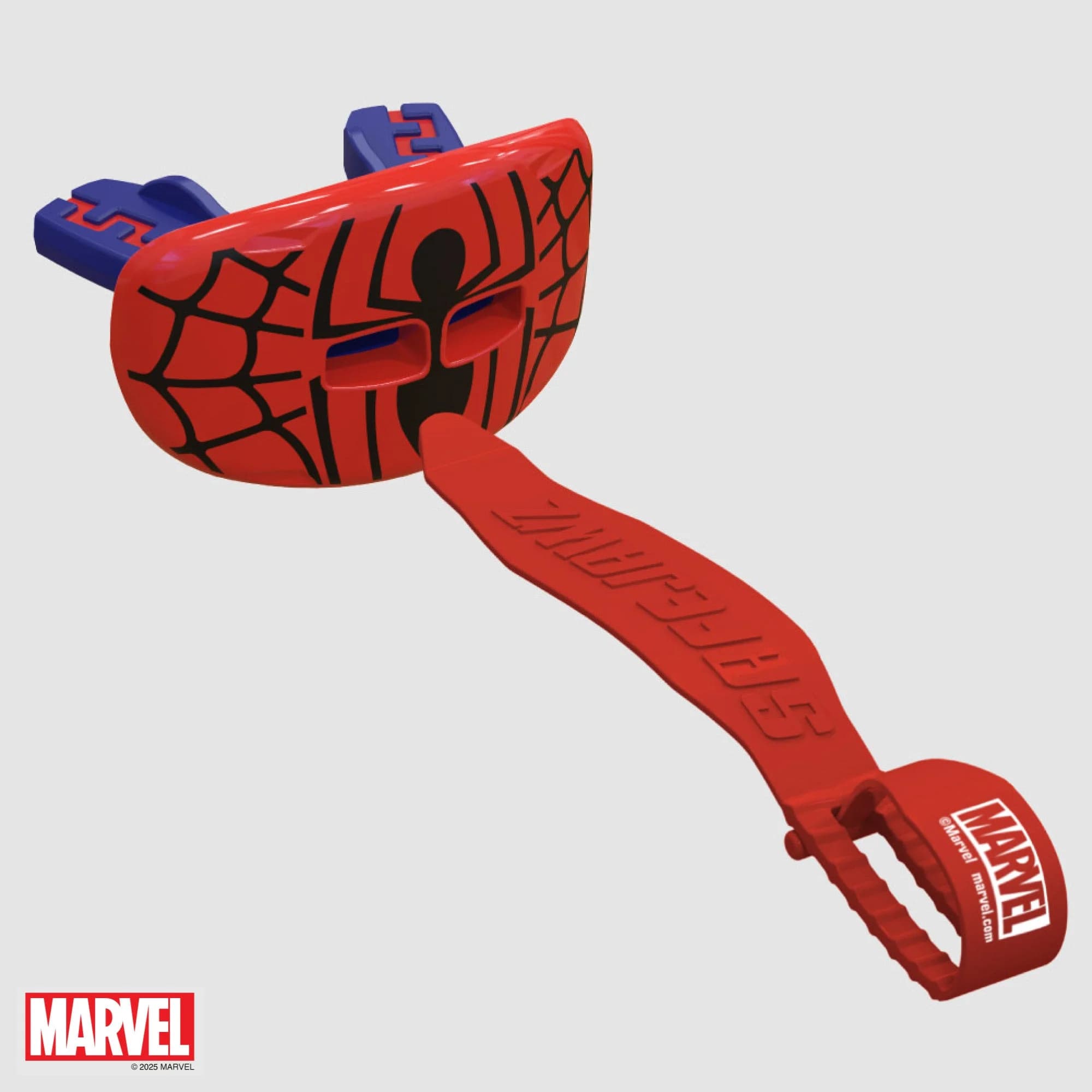 SafeJawz Marvel leppebeskytter Spider-Man tannbeskytter – originalt produktbilde fra SafeJawz