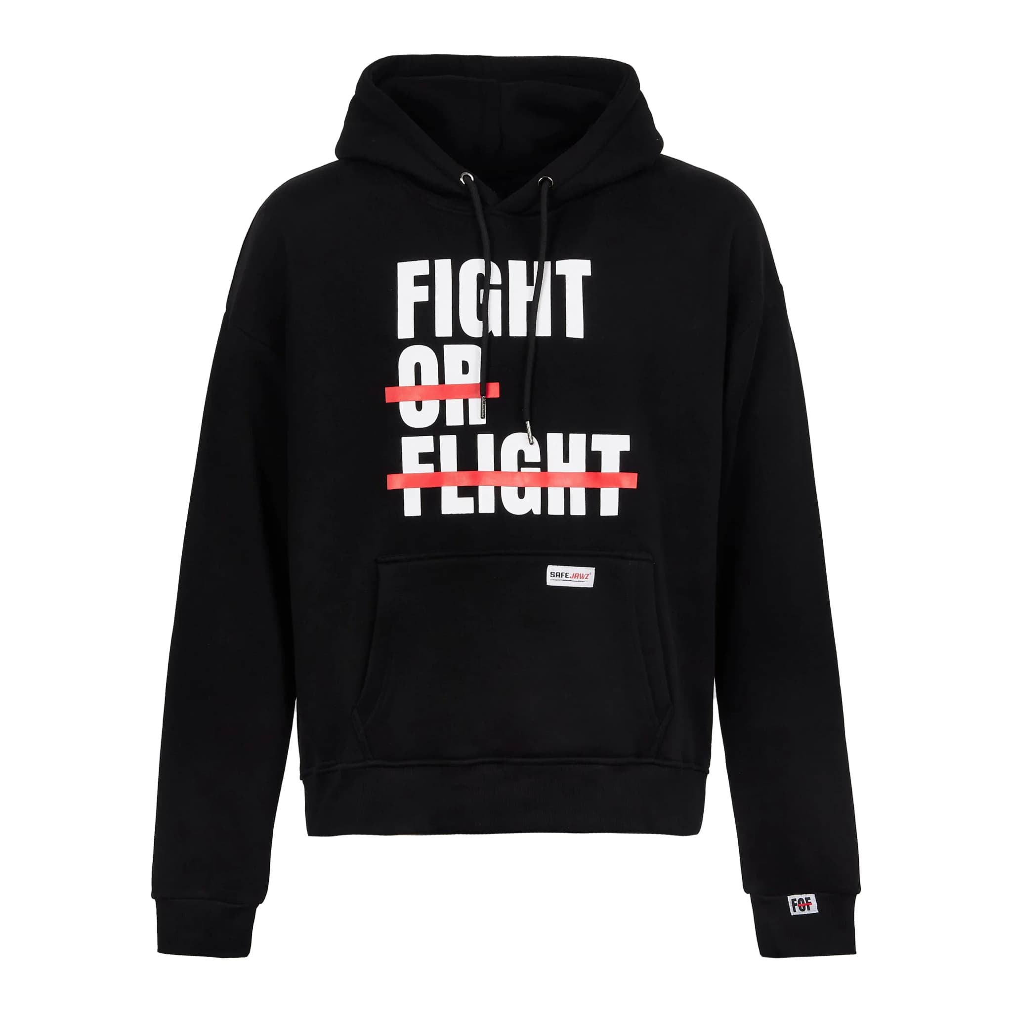 SafeJawz Fight or Flight Premium Hoodie – original SafeJawz product photograph