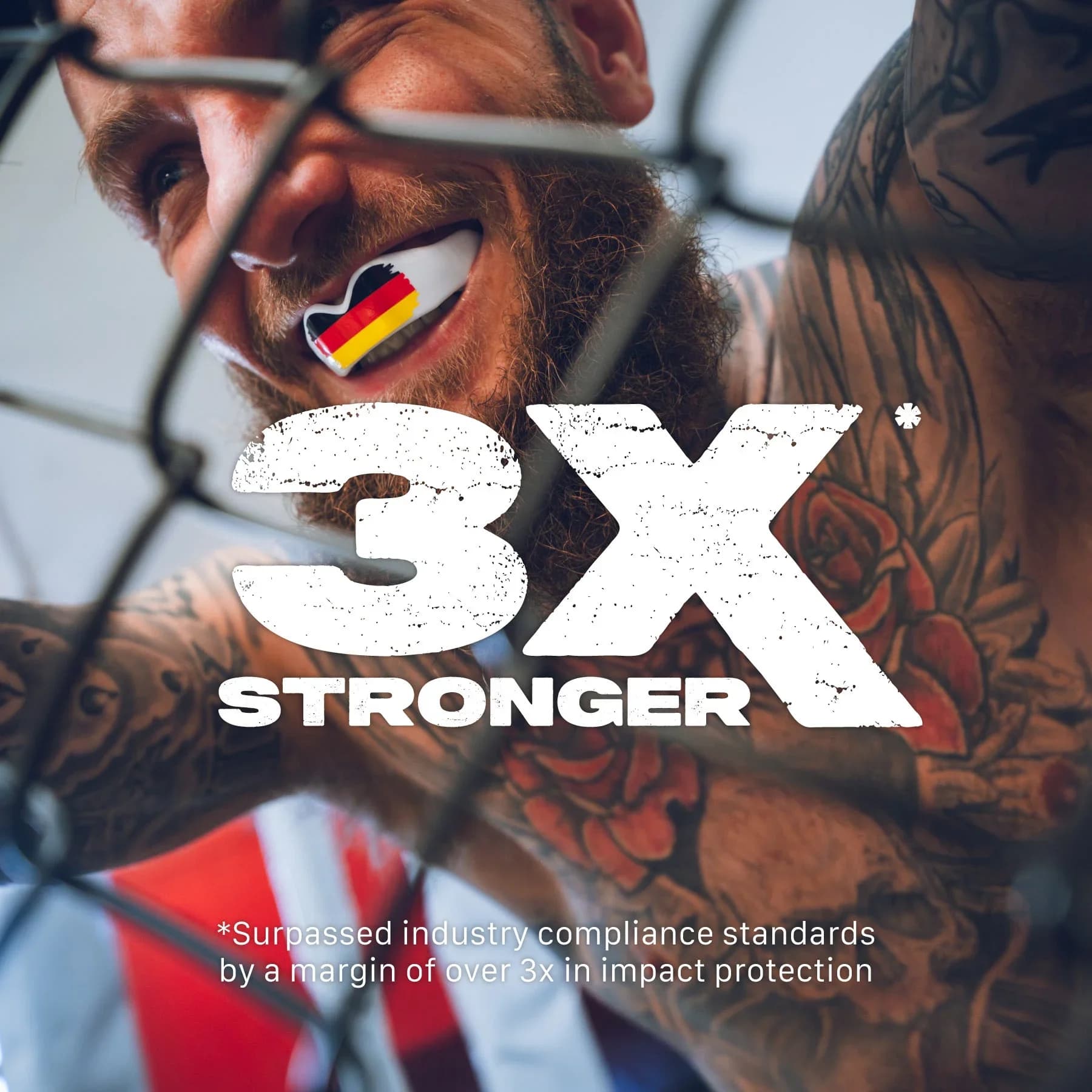 SafeJawz Extro Flags Range Mouth guard Germany – additional SafeJawz photograph