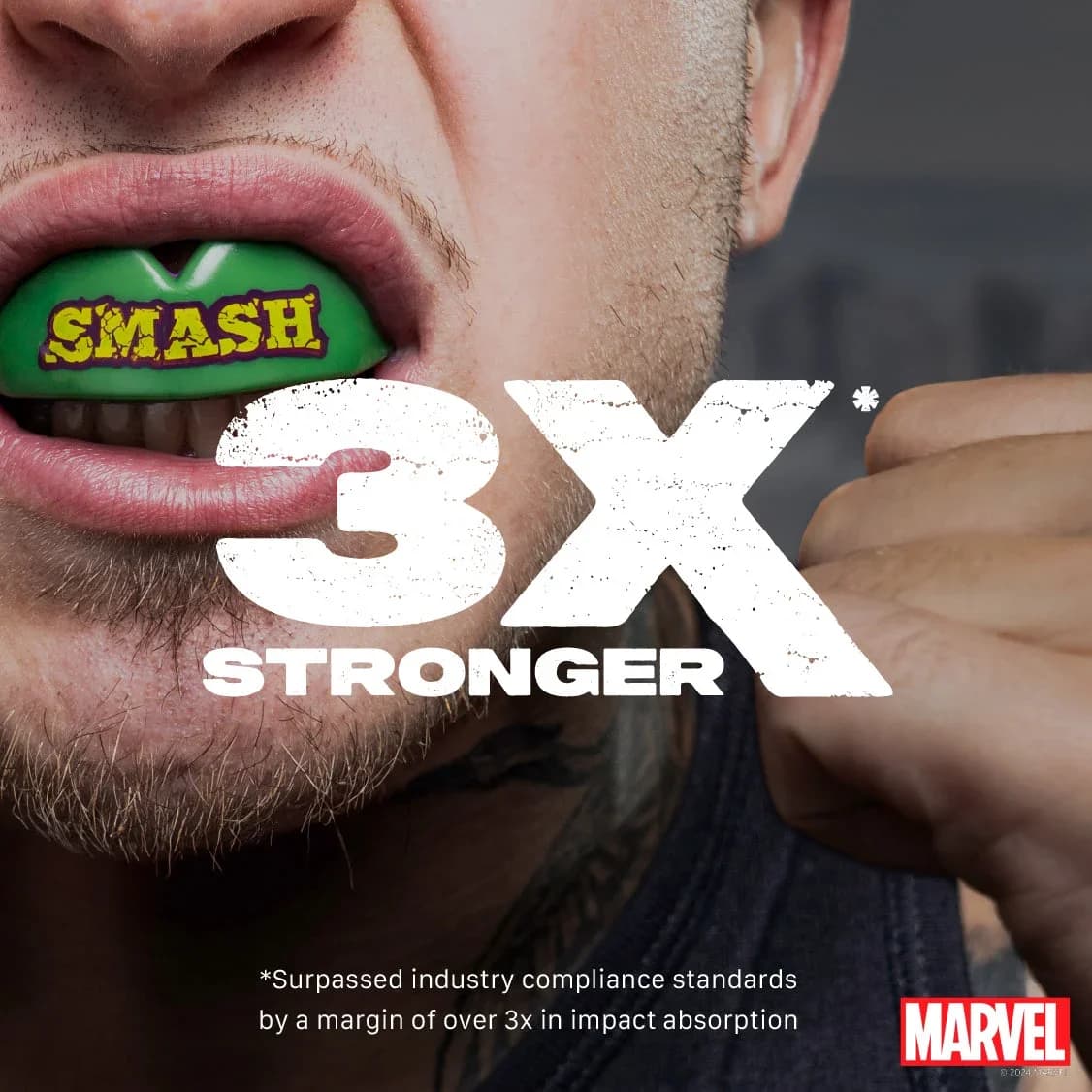 SafeJawz Marvel The Hulk Mouth guard - Green – additional SafeJawz photograph