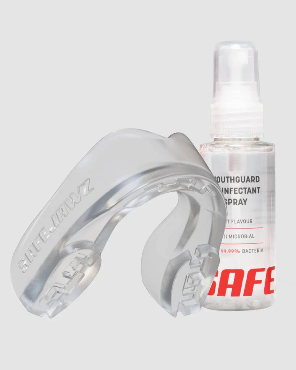 SafeJawz INTRO-pakke · Clear – originalt produktbilde fra SafeJawz