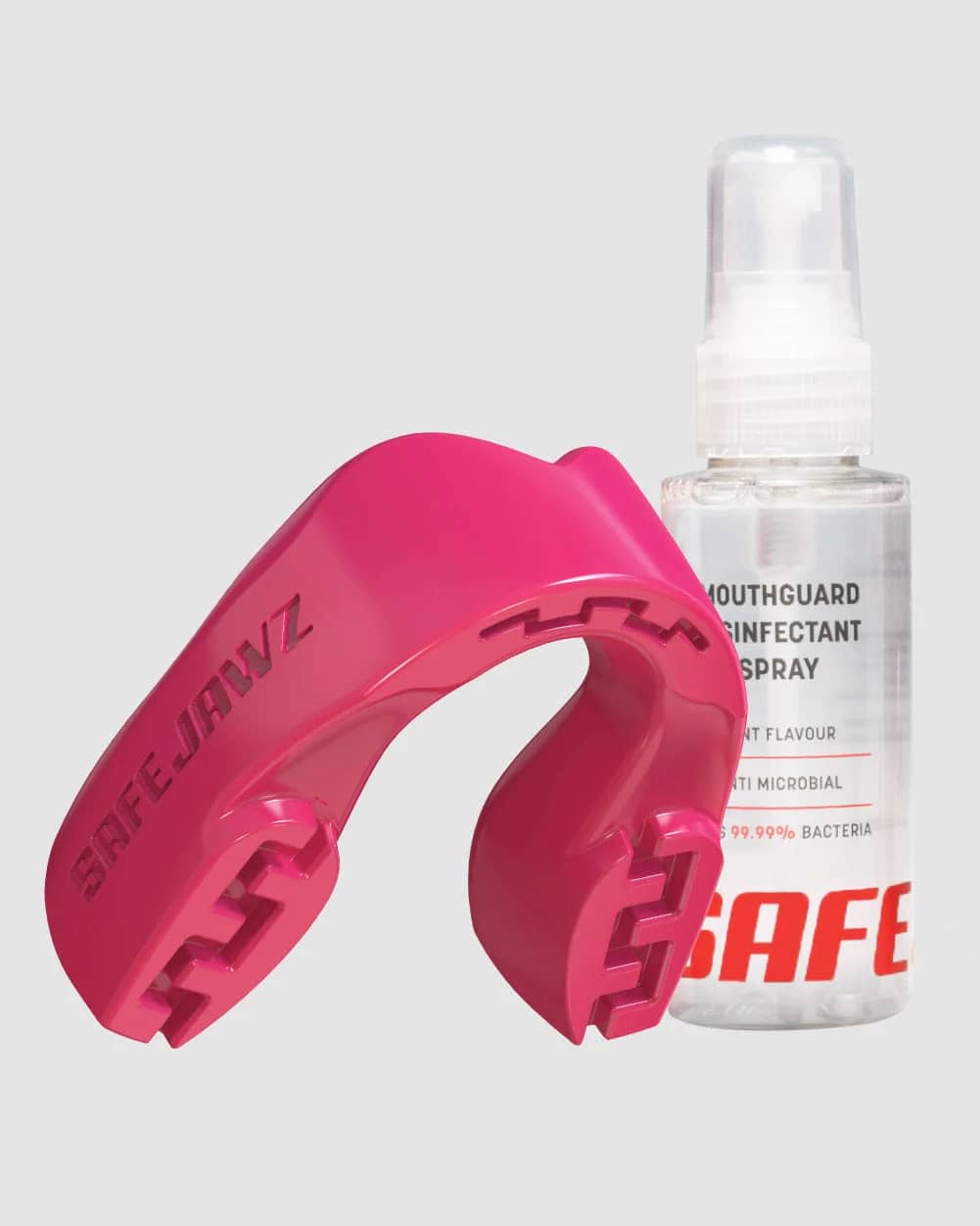 SafeJawz INTRO-pakke · Pink – originalt produktbilde fra SafeJawz