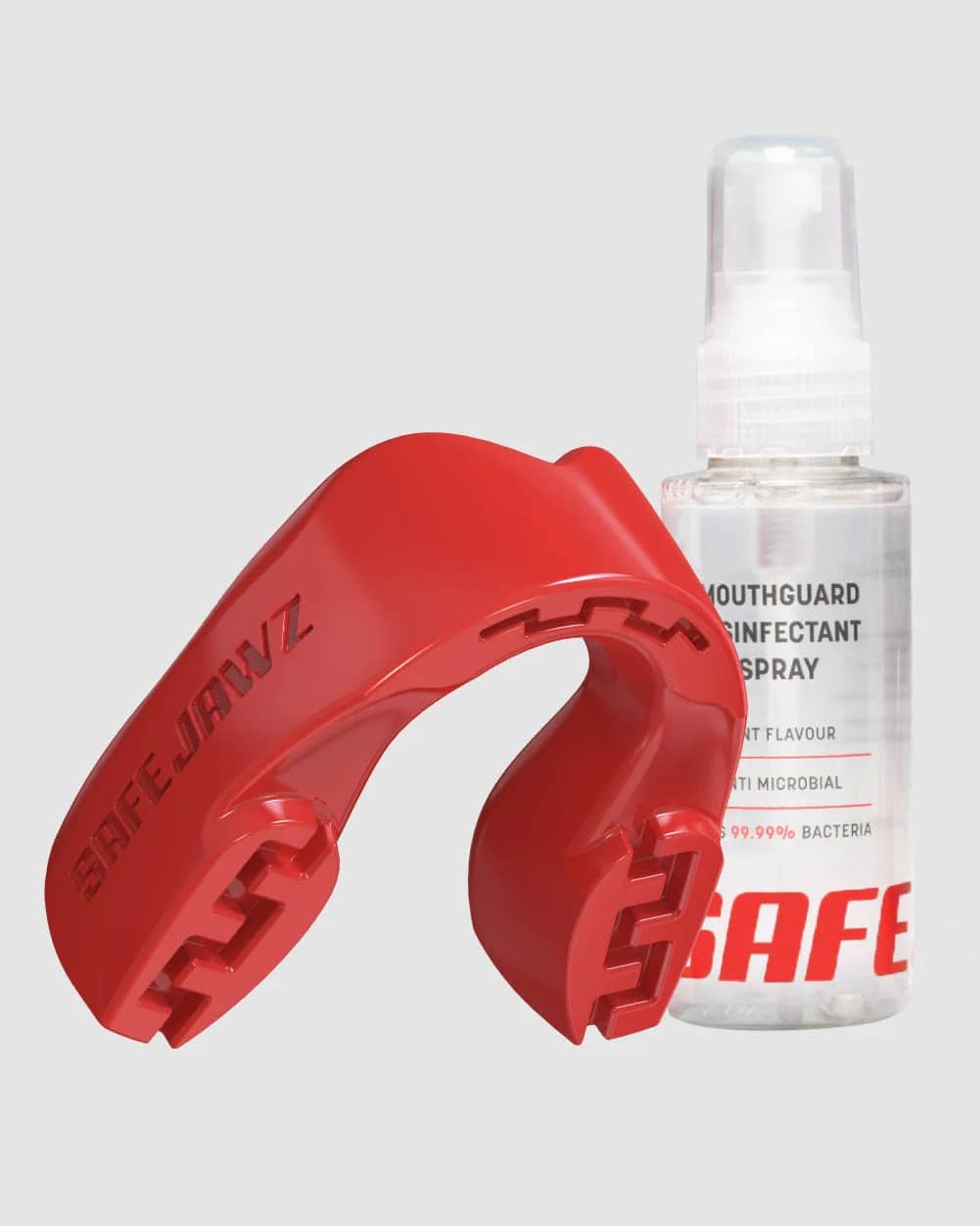 SafeJawz INTRO-pakke · Red – originalt produktbilde fra SafeJawz