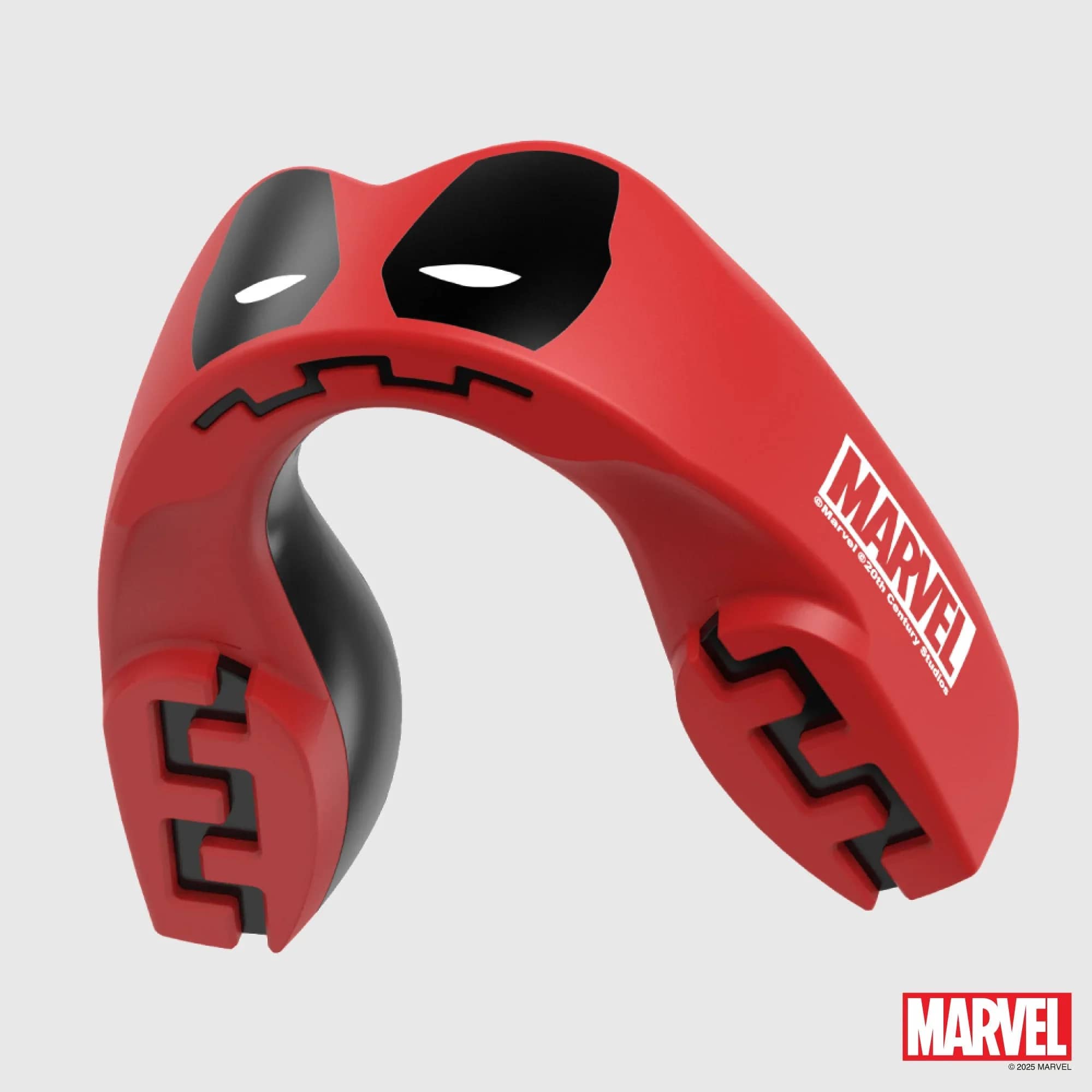 SafeJawz Marvel Deadpool Mouth guard Adults - Red – original SafeJawz product photograph